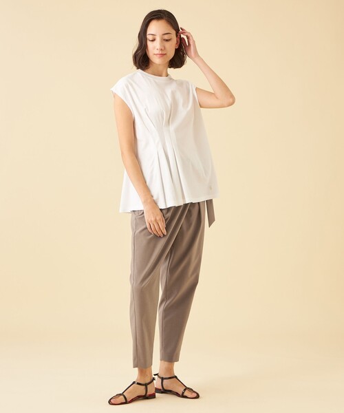 CB CRESTBRIDGE(シービークレストブリッジ)の「ウェザーストレッチラップパンツ(その他パンツ・レディース・ブラック/ライトブルー/ベージュ・M/S)」の19枚目の写真