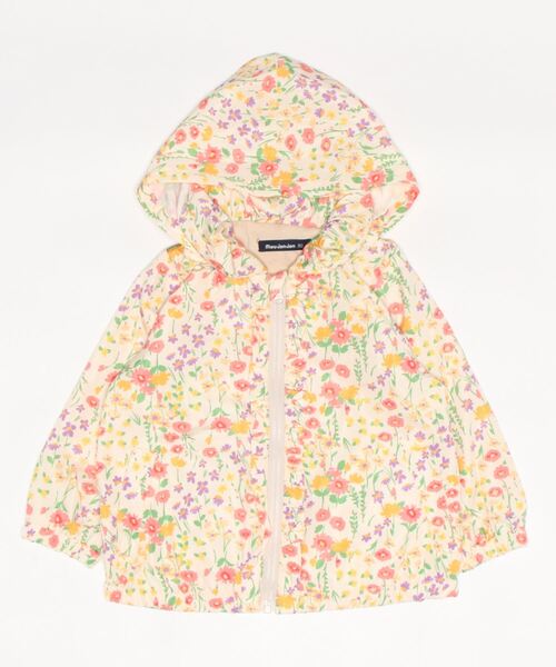 Moujonjon(ムージョンジョン)の「ポリピーチ柄込ジャケット(その他アウター・キッズ・ベージュ/イエロー・130/100/90/120/110)」の4枚目の写真