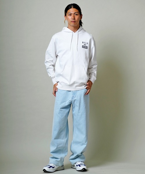BILLABONG（ビラボン）の「BILLABONG/ビラボン バックプリントパーカー BC012-012（パーカー・メンズ・グリーン/ブラック/ホワイト・M/XL/L）」の7枚目の写真