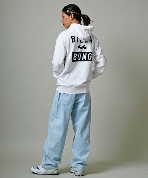 BILLABONG（ビラボン）の「BILLABONG/ビラボン バックプリントパーカー BC012-012（パーカー・メンズ・グリーン/ブラック/ホワイト・M/XL/L）」の12枚目の写真