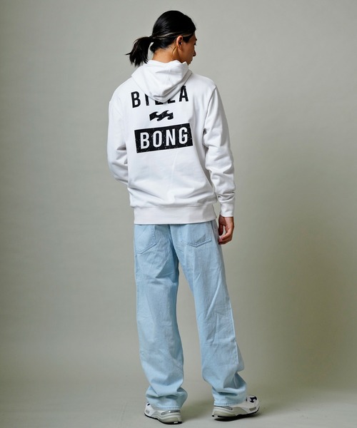 BILLABONG（ビラボン）の「BILLABONG/ビラボン バックプリントパーカー BC012-012（パーカー・メンズ・グリーン/ブラック/ホワイト・M/XL/L）」の11枚目の写真