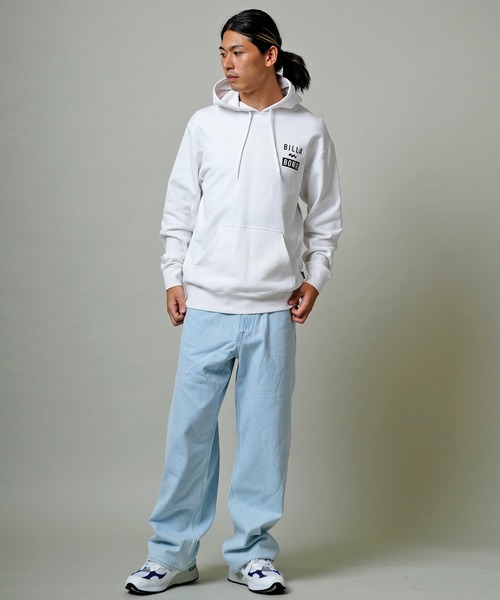 BILLABONG（ビラボン）の「BILLABONG/ビラボン バックプリントパーカー BC012-012（パーカー・メンズ・グリーン/ブラック/ホワイト・M/XL/L）」の8枚目の写真