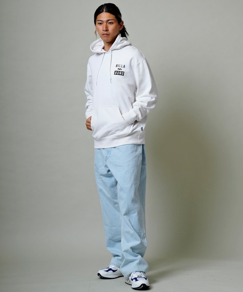 BILLABONG（ビラボン）の「BILLABONG/ビラボン バックプリントパーカー BC012-012（パーカー・メンズ・グリーン/ブラック/ホワイト・M/XL/L）」の9枚目の写真