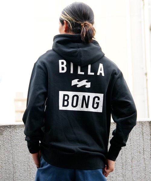 BILLABONG（ビラボン）の「BILLABONG/ビラボン バックプリントパーカー BC012-012（パーカー・メンズ・グリーン/ブラック/ホワイト・M/XL/L）」の15枚目の写真