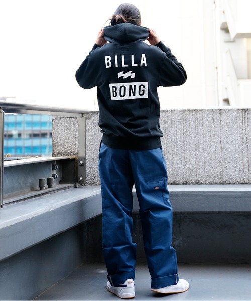 BILLABONG（ビラボン）の「BILLABONG/ビラボン バックプリントパーカー BC012-012（パーカー・メンズ・グリーン/ブラック/ホワイト・M/XL/L）」の18枚目の写真