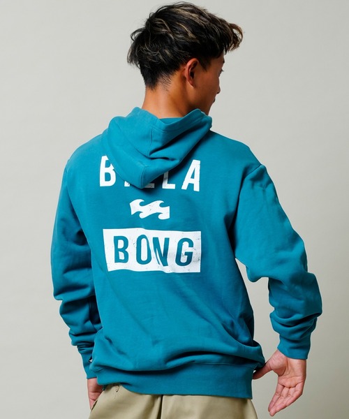 BILLABONG（ビラボン）の「BILLABONG/ビラボン バックプリントパーカー BC012-012（パーカー・メンズ・グリーン/ブラック/ホワイト・M/XL/L）」の22枚目の写真