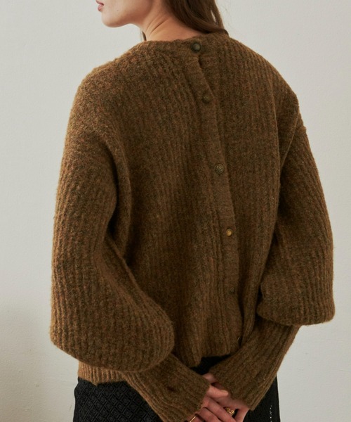 Unitage（ユニテージ）の「2way MIXカラ－ニットカーディガン