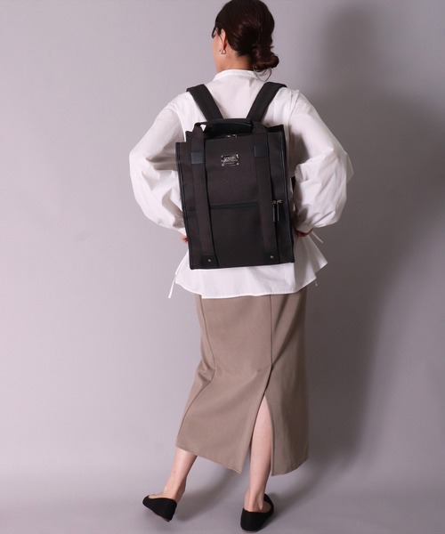 BAYBLO(ベイブロ)の「(RA)【D.KELLY】スクエア ボックス リュック(バックパック/リュック・レディース・ブラック/グレー/キャメル/インディゴブルー・ONE SIZE)」の22枚目の写真