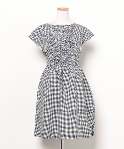 セール ブランド古着 チェック柄ノースリーブワンピース ワンピース Bon Mercerie ボンメルスリー のファッション通販 Zozoused