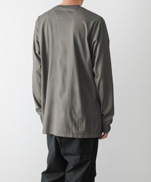 ATTACHMENT（アタッチメント）の「59/2コンパクト天竺 プリント L/S 
