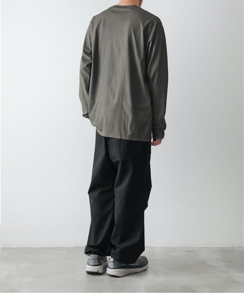 ATTACHMENT（アタッチメント）の「59/2コンパクト天竺 プリント L/S 