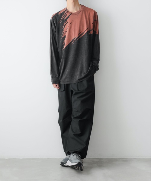 ATTACHMENT（アタッチメント）の「59/2コンパクト天竺 プリント L/S