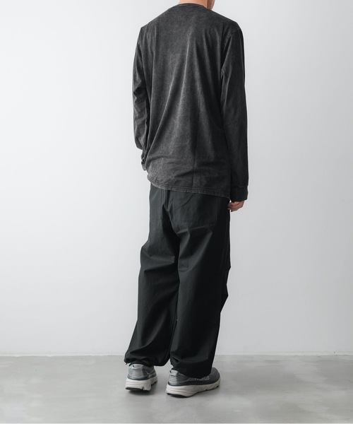 ATTACHMENT（アタッチメント）の「59/2コンパクト天竺 プリント L/S 