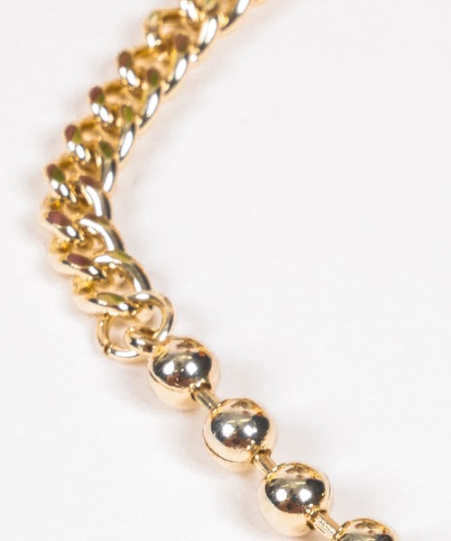 tolene(トレネ)の「ボールチェーンデザインブレスレッド(ネックレス・レディース・A・ONE SIZE)」の5枚目の写真