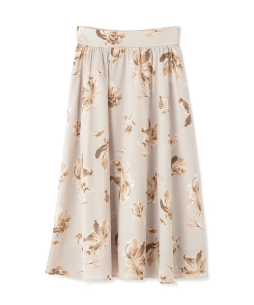 PROPORTION BODY DRESSING（プロポーションボディドレッシング）の「フラワープリントギャザースカート / 1212220914（スカート・レディース・ブラウン/ブラック/グレー・MEDIUM/SMALL）」の22枚目の写真