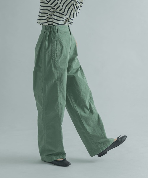 FORK&SPOON（フォークアンドスプーン）の「FORK&SPOON　ミリタリー切替パンツ（その他パンツ・レディース・ベージュ/グリーン・1/2）」の16枚目の写真