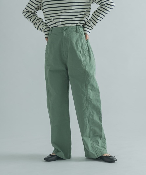 FORK&SPOON（フォークアンドスプーン）の「FORK&SPOON　ミリタリー切替パンツ（その他パンツ・レディース・ベージュ/グリーン・1/2）」の10枚目の写真