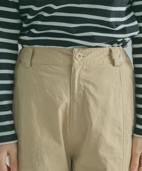 FORK&SPOON（フォークアンドスプーン）の「FORK&SPOON　ミリタリー切替パンツ（その他パンツ・レディース・ベージュ/グリーン・1/2）」の8枚目の写真