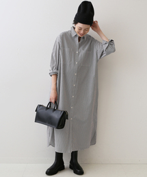 SLOBE IENA | コットンブロードシャツワンピース(ワンピース)
