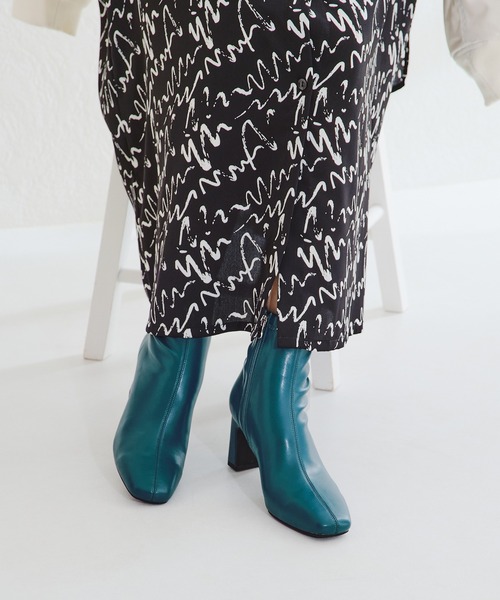 ORiental TRaffic(オリエンタルトラフィック)の「プレートヒールストレッチブーツ/21405(ブーツ・レディース・ブラック/グレー/ブルー・LL/S/M/L/3L/SS)」の19枚目の写真