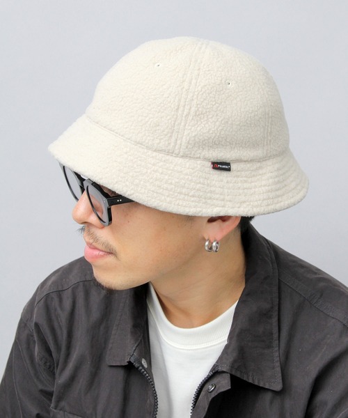 Basiquenti(ベーシックエンティ)の「POLARTEC フリース メトロハット(ハット・メンズ・ブラック/ベージュ/ブラウン/オフホワイト/カーキ・FREE)」の9枚目の写真