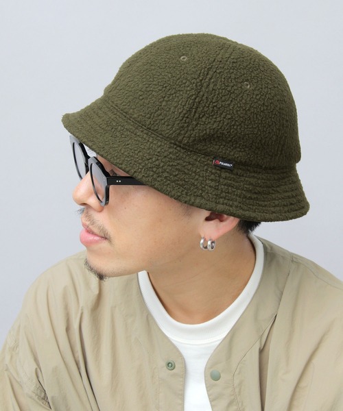 Basiquenti(ベーシックエンティ)の「POLARTEC フリース メトロハット(ハット・メンズ・ブラック/ベージュ/ブラウン/オフホワイト/カーキ・FREE)」の13枚目の写真