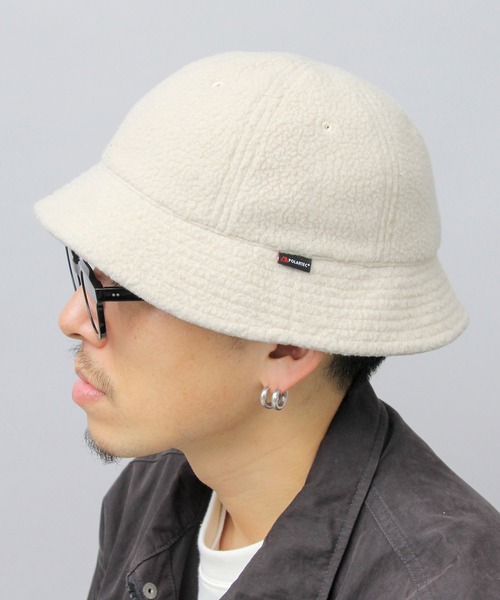 Basiquenti(ベーシックエンティ)の「POLARTEC フリース メトロハット(ハット・メンズ・ブラック/ベージュ/ブラウン/オフホワイト/カーキ・FREE)」の17枚目の写真