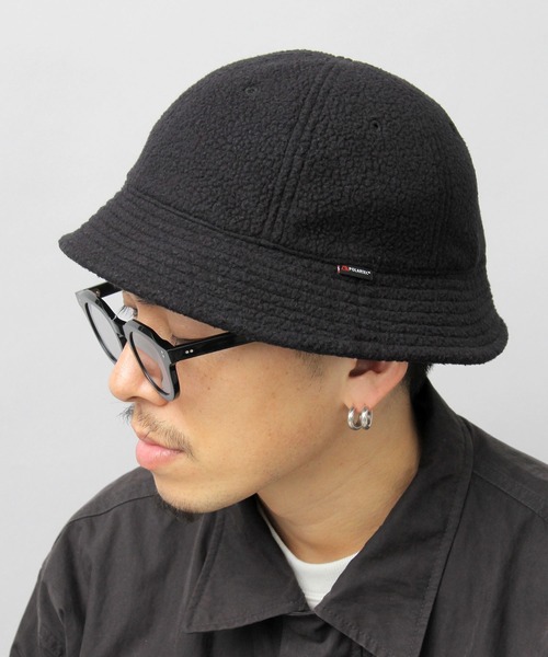 Basiquenti(ベーシックエンティ)の「POLARTEC フリース メトロハット(ハット・メンズ・ブラック/ベージュ/ブラウン/オフホワイト/カーキ・FREE)」の18枚目の写真