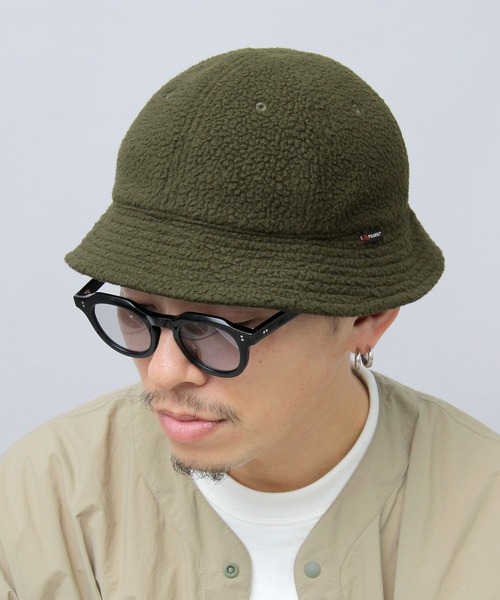 Basiquenti(ベーシックエンティ)の「POLARTEC フリース メトロハット(ハット・メンズ・ブラック/ベージュ/ブラウン/オフホワイト/カーキ・FREE)」の21枚目の写真