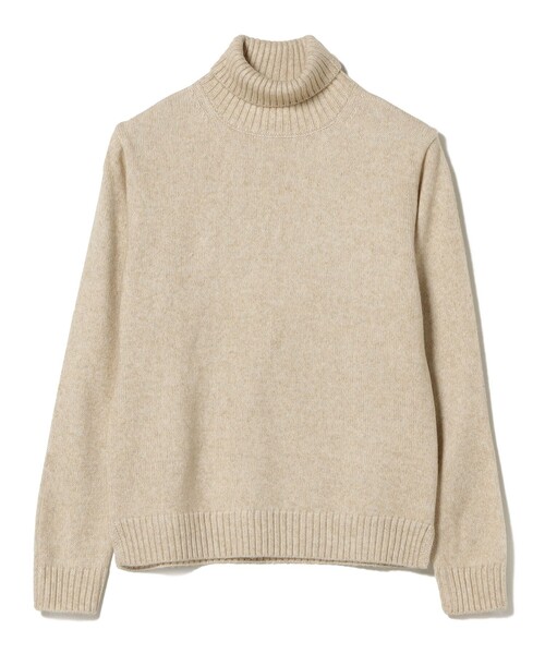 BEAMS HEART（ビームスハート）の「BEAMS HEART / メランジ タートルネック ニット 22AW（ニット/セーター・メンズ・ブラック/ブラウン/オフホワイト/オリーブ・SMALL/MEDIUM/LARGE/X-LARGE）」の14枚目の写真
