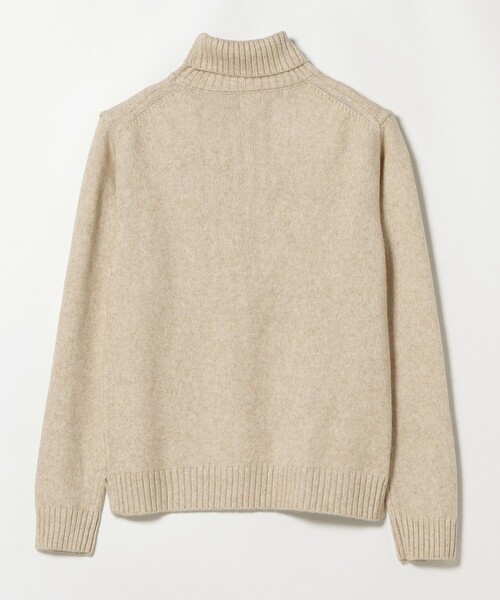 BEAMS HEART（ビームスハート）の「BEAMS HEART / メランジ タートルネック ニット 22AW（ニット/セーター・メンズ・ブラック/ブラウン/オフホワイト/オリーブ・SMALL/MEDIUM/LARGE/X-LARGE）」の18枚目の写真