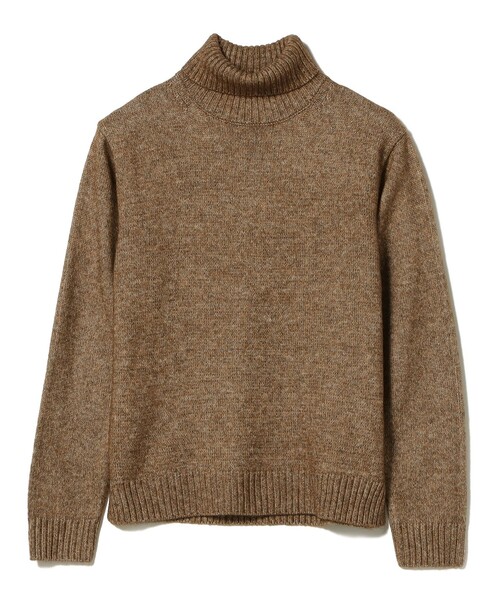 BEAMS HEART（ビームスハート）の「BEAMS HEART / メランジ タートルネック ニット 22AW（ニット/セーター・メンズ・ブラック/ブラウン/オフホワイト/オリーブ・SMALL/MEDIUM/LARGE/X-LARGE）」の22枚目の写真