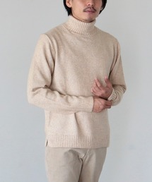 BEAMS HEART | BEAMS HEART / メランジ タートルネック ニット 22AW(ニット/セーター)