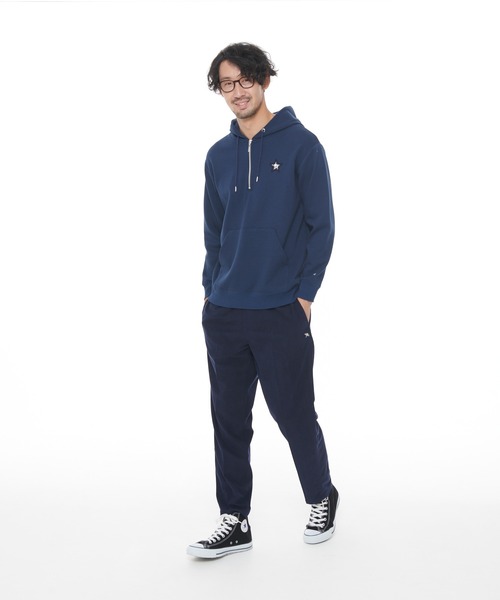 Arnold Palmer（アーノルドパーマー）の「スターモチーフ シェア ハーフジップフーディー（パーカー・レディース・モカ/パープル/ネイビー/アイボリー・XS/S/M/L/LL）」の21枚目の写真