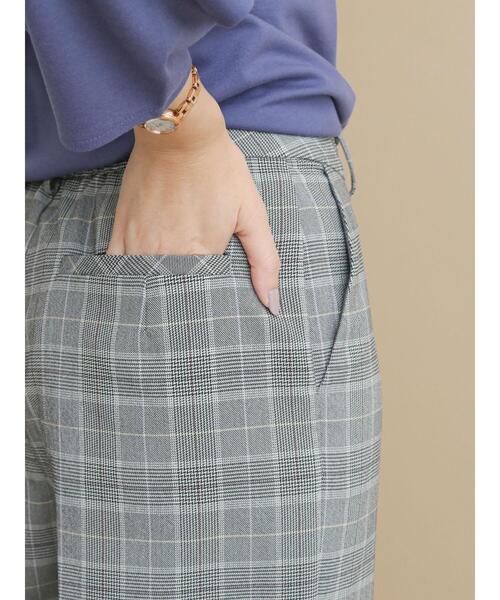 Te chichi(テチチ)の「アソートチェックワイドパンツ(その他パンツ・レディース・モカ/グレー/ベージュ・MEDIUM/SMALL)」の17枚目の写真