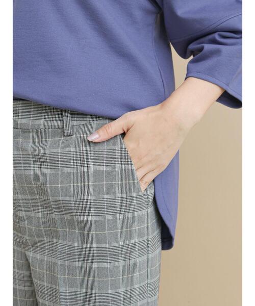 Te chichi(テチチ)の「アソートチェックワイドパンツ(その他パンツ・レディース・モカ/グレー/ベージュ・MEDIUM/SMALL)」の15枚目の写真