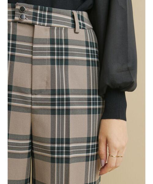 Te chichi(テチチ)の「アソートチェックワイドパンツ(その他パンツ・レディース・モカ/グレー/ベージュ・MEDIUM/SMALL)」の13枚目の写真