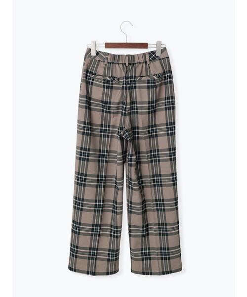 Te chichi(テチチ)の「アソートチェックワイドパンツ(その他パンツ・レディース・モカ/グレー/ベージュ・MEDIUM/SMALL)」の9枚目の写真