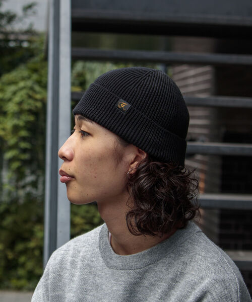 GLOSTER（グロスター）の「【GLOSTER/グロスター】抗ピリング リブニットワッチ ニット帽 ニットキャップ（ニットキャップ/ビーニー・メンズ・キナリ/ブラック/グレー/ベージュ/ネイビー/バイオレット/マスタード/オレンジ・FREE）」の18枚目の写真
