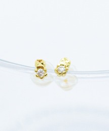 YU-KA : ドロップCZミニピアス