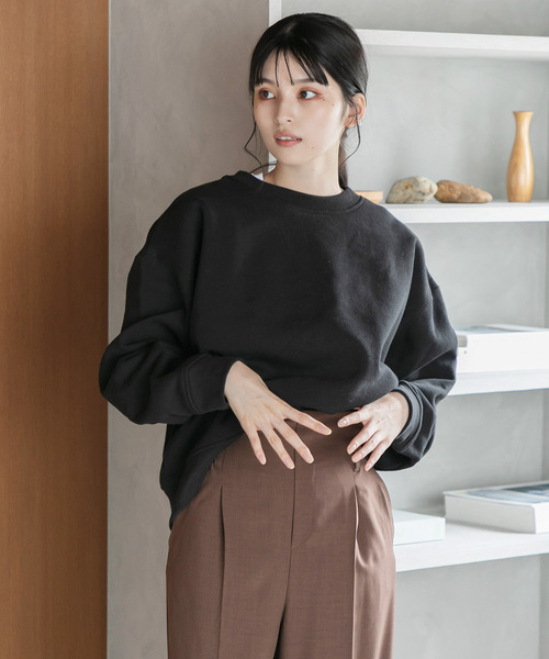 Dita Muaj.（ディータムアージュ）の「【ZOZO限定】Muaj.カラースキーム 裏起毛トレーナー（スウェット・レディース・ホワイト/チャコールグレー/ブラック/ベージュ/ブラウン・M/L）」の15枚目の写真