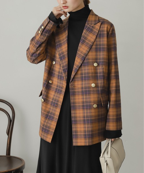 SENSE OF PLACE by URBAN RESEARCH（センスオブプレイスバイアーバンリサーチ）の「『UR TECH』リブハイネックトップ（Tシャツ/カットソー・レディース・オレンジ/ライトブルー/ブラック/アイボリー/ピンク/ブラウン・ONE）」の17枚目の写真