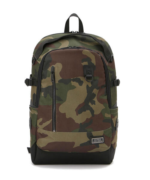AVIREX（アヴィレックス）の「ソリッド リュックサック/SOLID RUCK SACK/AVIREX/アヴィレックス（バックパック/リュック・レディース・ブラック/オリーブ系・F）」の4枚目の写真