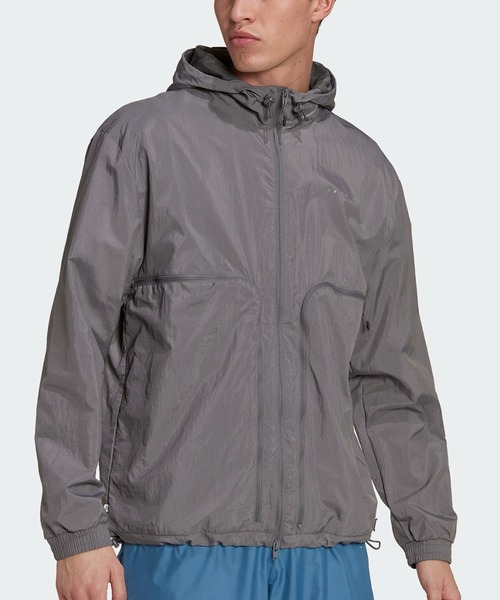 adidas(アディダス)の「アディダス リフタ Reclaim ウインドブレーカー / アディダスオリジナルス(ナイロンジャケット・メンズ・グレー・X-LARGE/LARGE/XX-LARGE/SMALL/3XL/X-SMALL/MEDIUM)」の10枚目の写真