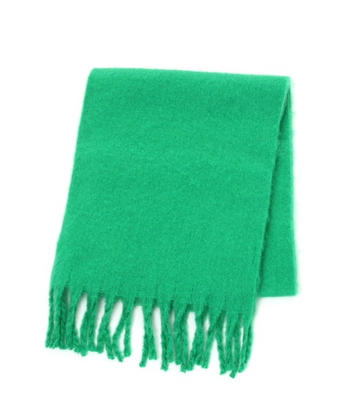 LEPSIM（レプシィム）の「フリンジモチモチストール　294851（ストール/ショール・レディース・ライトグレー/オレンジ/グリーン/アイボリー/ホワイト系その他/ベージュ系その他・ONE SIZE）」の5枚目の写真