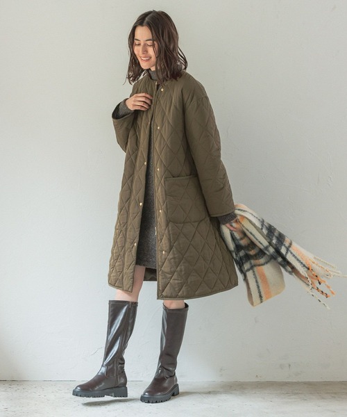 LEPSIM（レプシィム）の「フリンジモチモチストール　294851（ストール/ショール・レディース・ライトグレー/オレンジ/グリーン/アイボリー/ホワイト系その他/ベージュ系その他・ONE SIZE）」の19枚目の写真