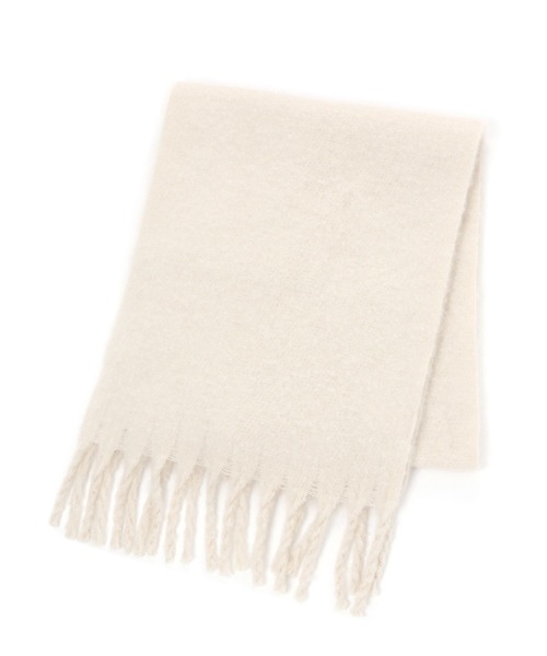 LEPSIM（レプシィム）の「フリンジモチモチストール　294851（ストール/ショール・レディース・ライトグレー/オレンジ/グリーン/アイボリー/ホワイト系その他/ベージュ系その他・ONE SIZE）」の22枚目の写真