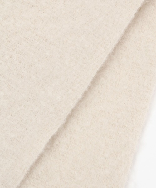 LEPSIM（レプシィム）の「フリンジモチモチストール　294851（ストール/ショール・レディース・ライトグレー/オレンジ/グリーン/アイボリー/ホワイト系その他/ベージュ系その他・ONE SIZE）」の17枚目の写真