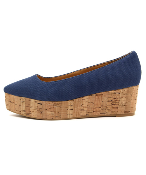 OUTLET（アウトレット）の「【CIAOPANIC TYPY】厚底ポインテッドパンプス（パンプス・レディース・ネイビー・36/38）」の8枚目の写真