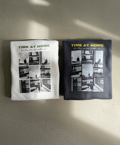 Didot.showroom（ディドット ショールーム）の「TIME AT HOME MTM（スウェット・レディース・チャコールグレー/オートミール・FREE）」の17枚目の写真